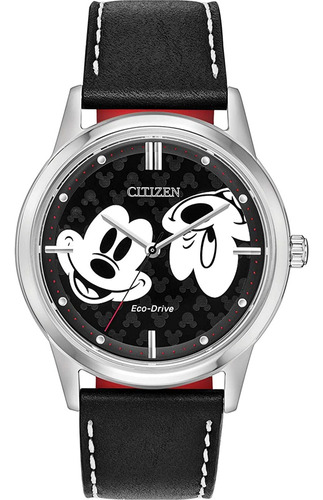 Reloj Citizen Eco Drive Disney Mickey Fe-7060-05w Cuero