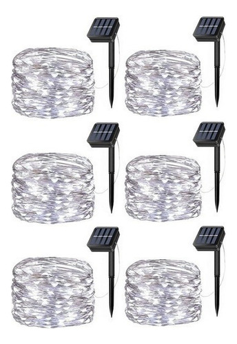 200 Guirnaldas De Luz Led Para Terraza O Jardín, 20 M, 6 Tar