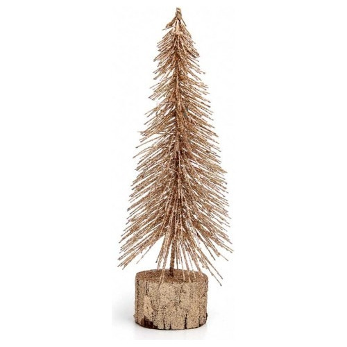 Arbol Navidad Ramas Brillante Color 30cm Oro / Plata / Cobre