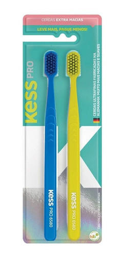 Escova Dental Kess Pro 6580 - 2 Unidades