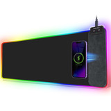 Futurecharger - Alfombrilla De Mouse Rgb Para Juegos Con Car