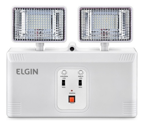 Luminária De Emergência Led Power Line 16w 6500k Elgin