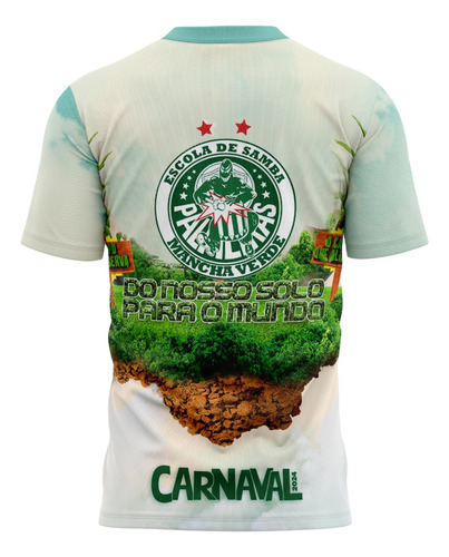 Camisa Camiseta Escola De Samba Mancha Verde Enredo Carnaval