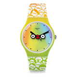 Reloj Swatch What's Yo Face? Suoz303