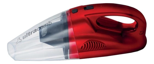 Aspiradora Inalámbrica Marca Ultracomb Modelo As-4110 Color Rojo