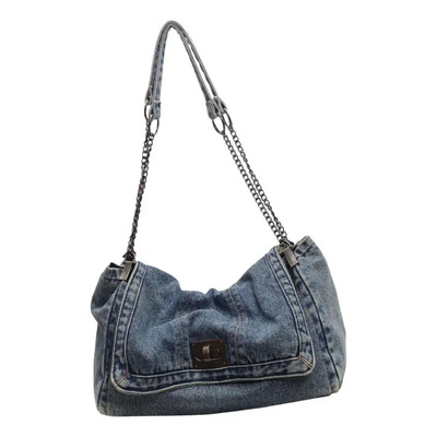 Bolsa De Hombro Jeans Femenina Casual Para Axila