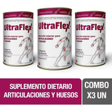 Kit Ultraflex Colageno Huesos Y Articulaciones Combo X 3 Und