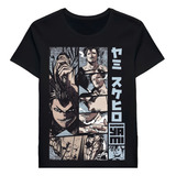 Remera Yami Sukehiro Design Black Clover Manga Panerey 0855