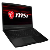 Msi 15.6  Gf63 Thin Gaming Laptop