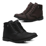 Combo 2 Pares Bota Masculina Adventure Costurada Na Promoção