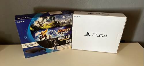 Ps4 500gb Con Mando Y Juegos En Caja Original.