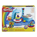 Masa Moldeable Play-doh Fiesta De Pasteles Arcoíris 392g 3