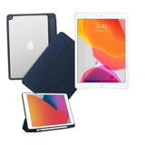 Forro Smart Case Para iPad 10.2 7/8/9 Espacio Lápiz+ Vidrio