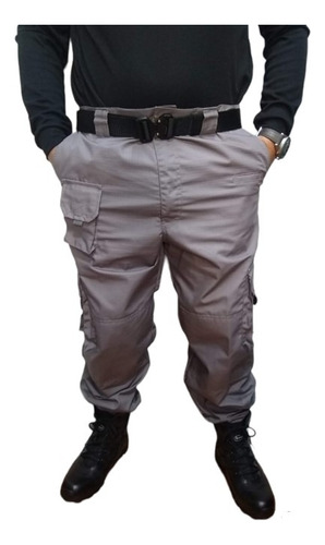 Pantalón Cargo Táctico Militar Unicolor