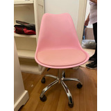 Silla Ergometría Giratoria Con Almohadón De Eco Cuero