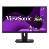 Viewsonic Vg2755-2k Monitor 2k Qhd Ips Usb-c 60hz 27 In