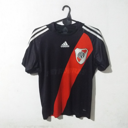 Camiseta River Negra adidas Original Talle Niño/dama