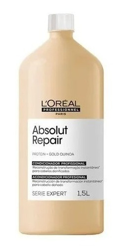 Loreal Absolut Repair Gold Quinoa Condicionador 1500ml