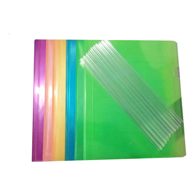 Folder Plástico Polipropileno Con Costilla Colores Neon Surt Color Neon Conbinados