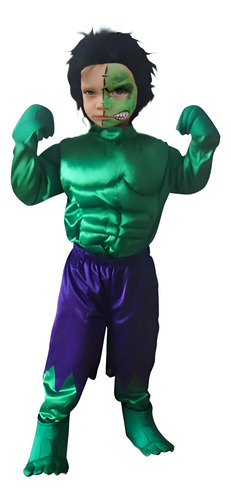 Disfraz Hulk Infantil Cosplay