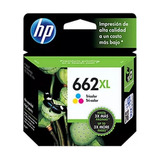 Cartucho Hp 662 Xl Tricolor Original - Vencido