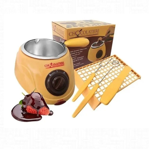 Olla Para Derretir Chocolate + 30 Accesorios /maquina Fondue