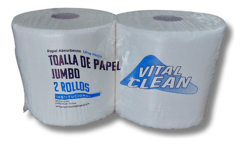 Toalla De Papel Jumbo Industrial 2x230m Alta Calidad