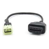 Cable De Conector Obd De 16 Pines Hembra A 6 Pines Para Moto