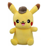 Peluche Pokemon Pikachu Atack Trueno Con Gorra 35cm Kawaii