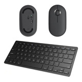 Mouse E Teclado Bluetooth Para Mac Mini M1 - Preto