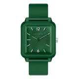 Reloj Lacoste 2011250 De Caucho Verde Para Hombre