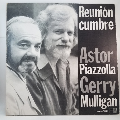 Piazzolla Mulligan Reunion Cumbre Vinilo Lp Ex