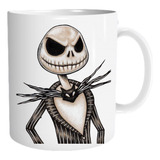 Taza El Extraño Mundo De Jack Skellington Cerámica 320 Ml