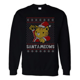 Sudadera Anime Navidad Ugly Christmas Sweater Gatitos 06