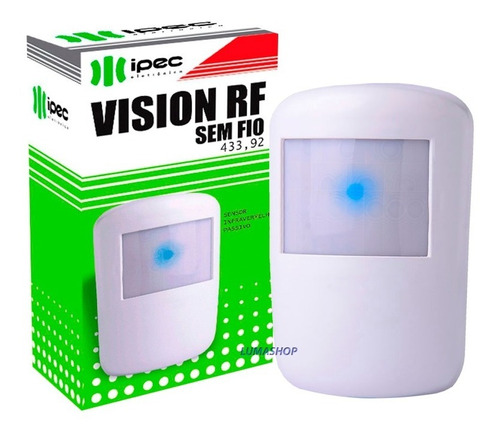 Sensor Vision Rf Sem Fio 433,92 Mhz Central De Alarme 