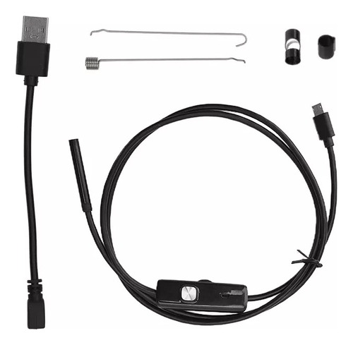 Cámara Boroscopio Endoscopio 2 Mts Usb Android Celular Pc Fu