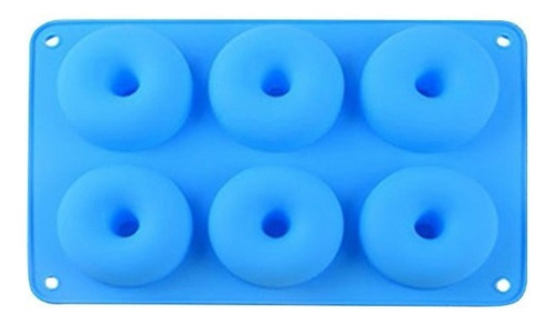 6 Con Molde De Donut, Forma De Pastel, Galleta, Plantilla