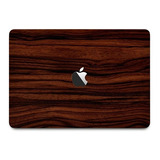 Skin Madeira Escuro Para Macbook Pro 13 M1 2020 A2338