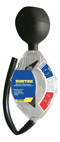 Hidrómetro Para Batería, Capacidad 1100 - 1300 G/cm2 Surtek