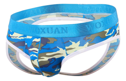 Bragas W Para Hombre, Pantalones De Cadera Abierta, Camuflaj