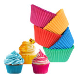 150 Capacillos De Colores #72 Estandar Cupcakes Reposteria