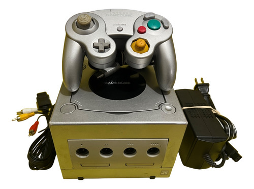 Consola Nintendo Gamecube Plata Original