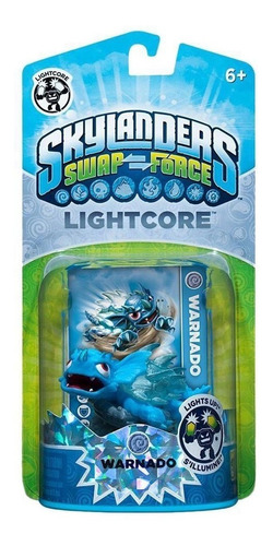 Figura Skylanders Swap Force Warnado Lightcore Da Activision