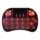 Mini Teclado Touchpad Wireless Led Usb Smart Tv Ps3 Xbox Pc