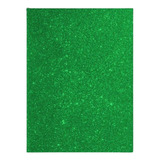 Fomi Foamy 1/8 Octavo X 10 Und Escarchado Verde 