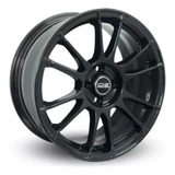 Jogo De Rodas S251 Ultra Leggera Oz 15x6 4x100 Preto Brilho