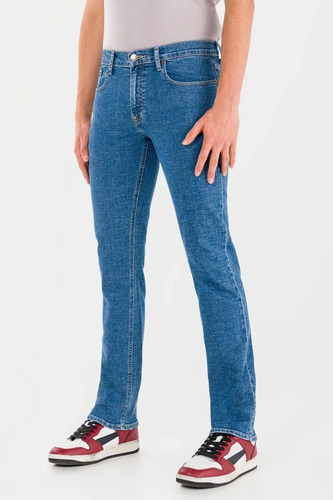 Pantalon De Mezclilla Oggi Vaxter Color Azul Claro Bleach | Meses sin interés