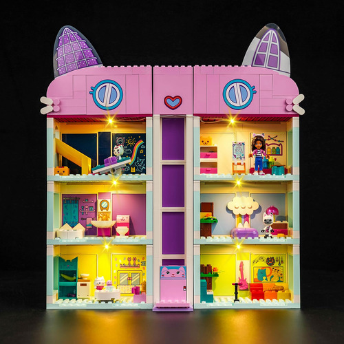 Kit De Luz Led Mejorado Para Casas De Muñecas Lego Gabby Com