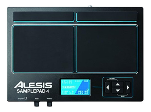 Alesis Muestra Pad 4 | Instrumento Compacto De Percusión De 