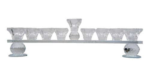 Januquilla Candelabro Menorah De Cristal 9 Brazos